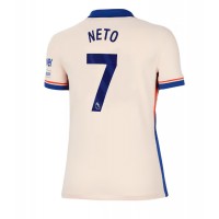 Chelsea Pedro Neto #7 Fußballbekleidung Auswärtstrikot Damen 2024-25 Kurzarm